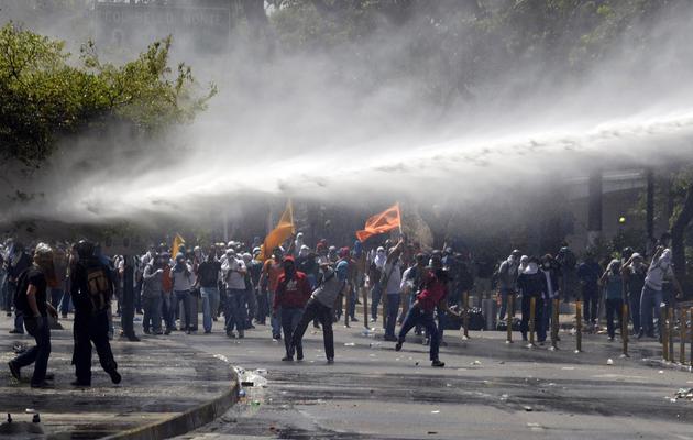Manifestation anti-gouvernmentale à Caracas le 20 mars 2014 [Juan Barreto / AFP]