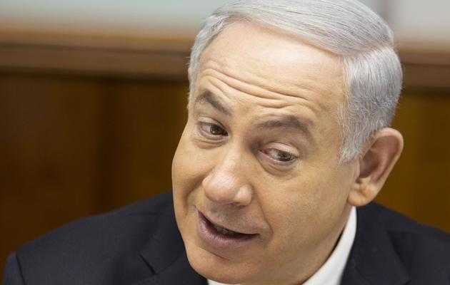 Le Premier ministre israélien Benjamin Netanyahu, le 30 juin 2013 à Jérusalem [Menahem Kahana / AFP]