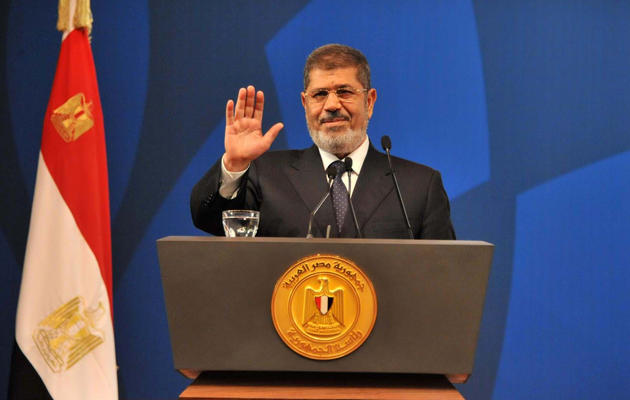 Le président égyptien Mohamed Morsi le 29 mai 2013 au Caire [- / Présidence égyptienne/AFP/Archives]