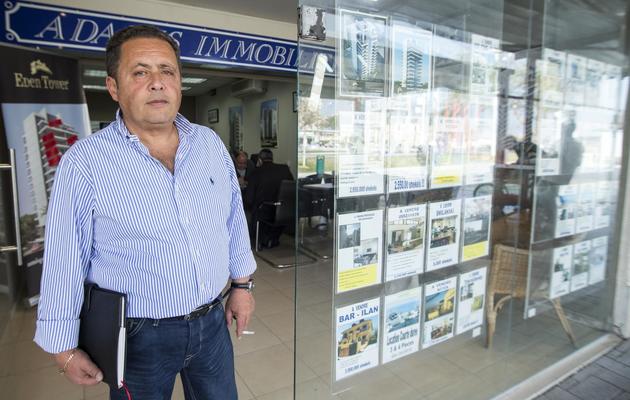 L'agent immobilier israélo-tunisien Paul Bismuth à Netanya (Israël) le 20 mars 2014 [Jack Guez / AFP]