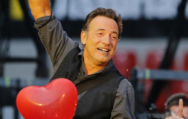 Bruce Springsteen en concert en Espagne à Gijon, le 26 juin 2013 [Cesar Manso / AFP/Archives]