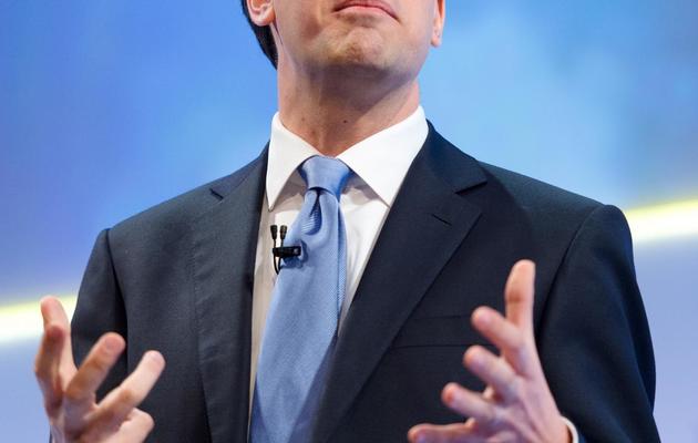 Le chef du parti travailliste Ed Miliband, le 19 novembre 2012 à Londres [Leon Neal / AFP/Archives]