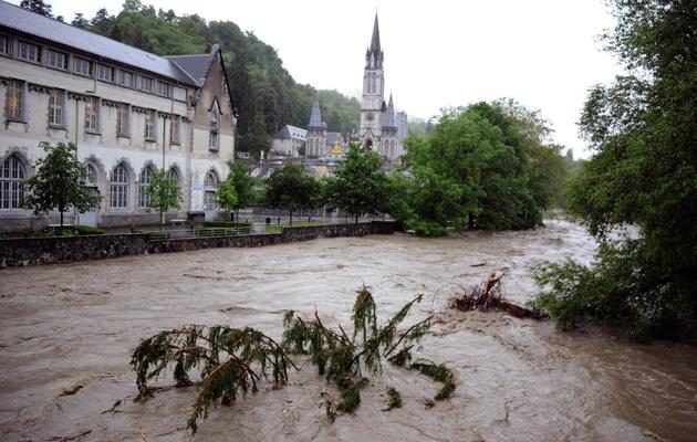 Le Gave de Pau, à Lourdes, le 18 juin 2013  [Pascal Pavani / AFP]