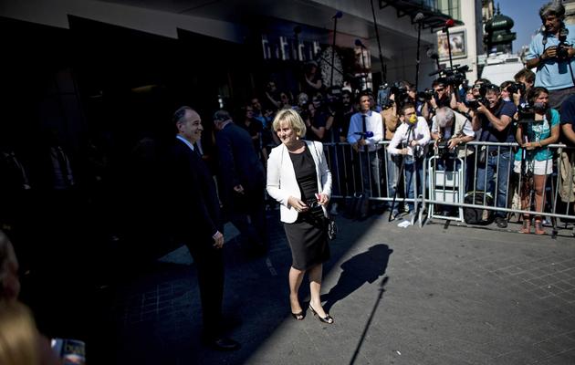 L'ancienne ministre Nadine Morano, trésorière de l'association des Amis de Nicolas Sarkozy, le 8 juillet 2013 à Paris [Fred Dufour / AFP]