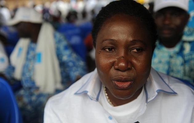 La ministre de la promotion de la Femme Patricia Dagban-Zonvidé, le 23 juillet 2013 à Lomé [Pius Utomi Ekpei / AFP]