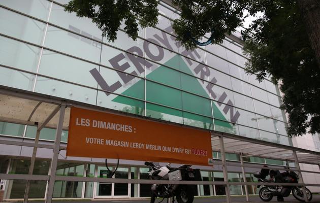 L'entrée d'un magasin Leroy Merlin le 29 septembre 2013 à Paris [Kenzo Tribouillard / AFP]