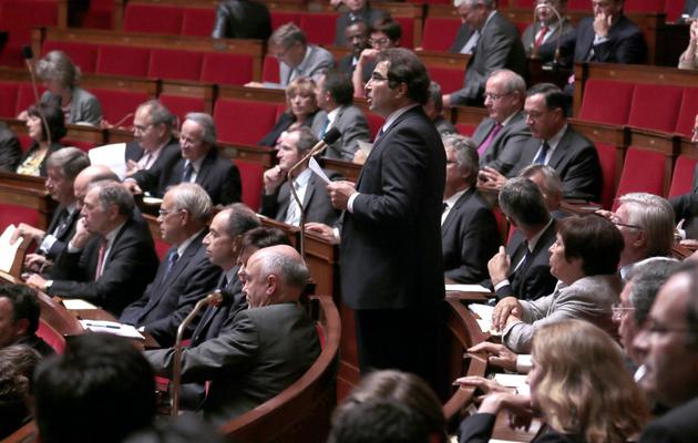 Le président du groupe UMP Christian Jacob à l'Assemblée Nationale, le 1er octobre 2013 [Jacques Demarthon / AFP/Archives]