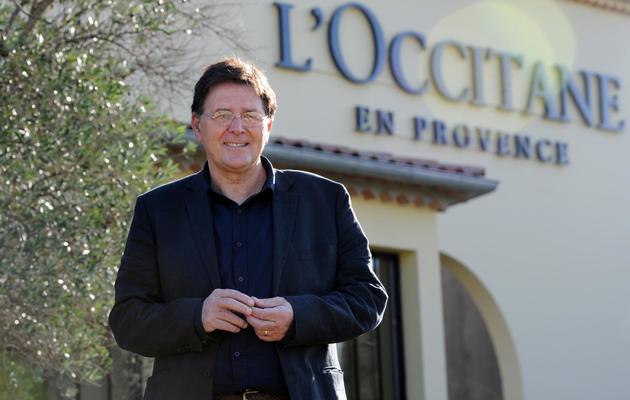 Olivier Baussan, le fondateur de L'Occitane, à Manosque, dans le sud-est de la France, le 24 octobre 2013 [Anne-Christine Poujoulat / AFP]