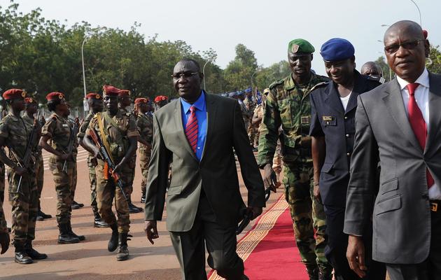 Le président centrafricain Michel Djotodia, le 30 novembre 2013 à Bangui [Sia Kambou / AFP/Archives]