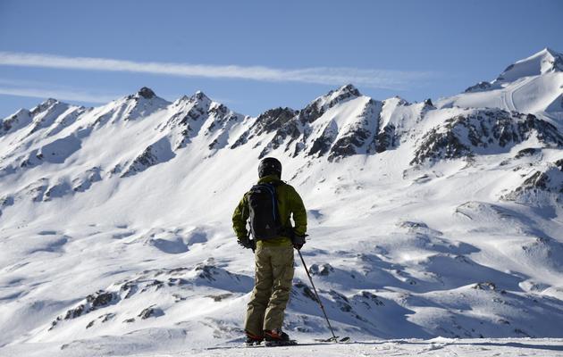 Un skieur le 16 décembre 2013 à Val d'Isère [Franck Fife / AFP/Archives]