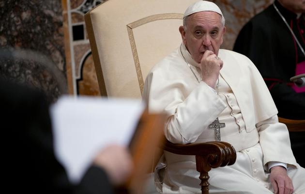 Le pape François au Vatican le 13 janvier 2014 [Andrew Medichini / POOL/AFP/Archives]