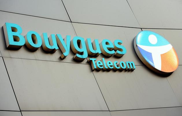 Le logo de Bouygues Telecom [Philippe Huguen / AFP/Archives]