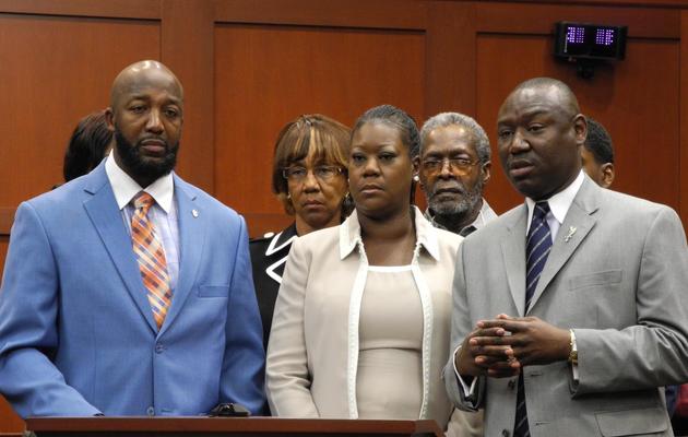Les parents de Trayvon Martin, le 24 juin 2013 au tribunal de Sanford, en Floride [Paula Bustamante / AFP/Archives]