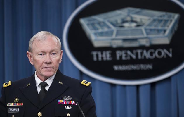 Le général américain Martin Dempsey au Pentagone à Washington le 24 février 2014 [Saul Loeb / AFP/Archives]
