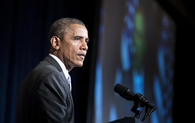 Le président Barack Obama le 28 février 2014 à Washington [Brendan Smialowski / AFP]