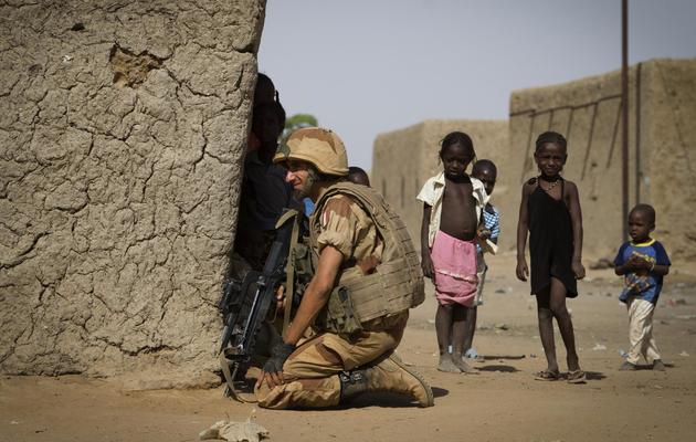 Des soldats français le 5 avril 2013 à Gao [Joel Saget / AFP]