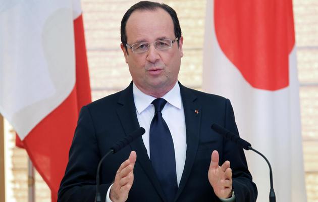 Le président François Hollande le 7 juin 2013 à Tokyo [Junko Kimura / Pool/AFP]