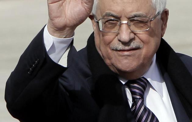 Le président palestinien Mahmoud Abbas à Ramallah, en Cisjordanie, le 6 décembre 2012 [Ahmad Gharabli / AFP]