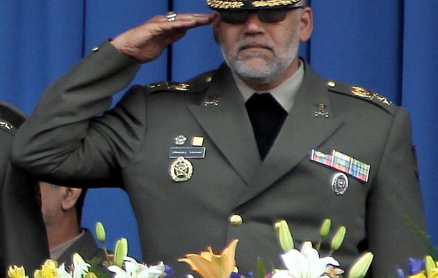 Le commandant de l'armée de terre iranienne, le général Ahmad-Reza Pourdastan, lors d'un défilé à Téhéran, en 2010 [Behrouz Mehri / AFP/Archives]