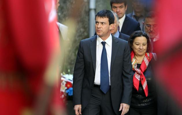 Manuel Valls le 25 novembre 2012 à Ajaccio [Pascal Pochard-Casabianca / AFP/Archives]