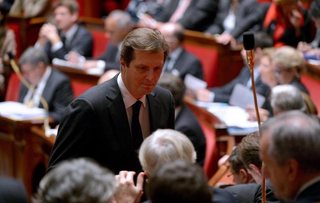 Jérôme Chartrier le 28 novembre 2012 à l'Assemblée nationale [Martin Bureau / AFP]