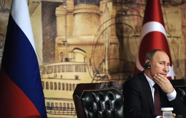 Le président russe Vladimir Poutine, à Istanbul, le 3 décembre 2012 [Bulent Kilic / AFP]