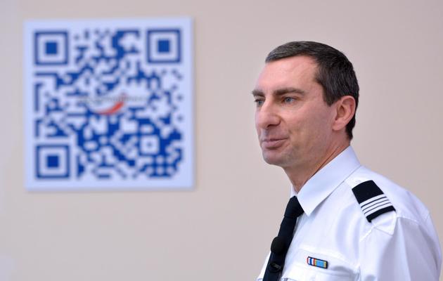 Pascal Garibian, porte-parole de la police nationale française, le 11 décembre 2012 à Paris [Miguel Medina / AFP]