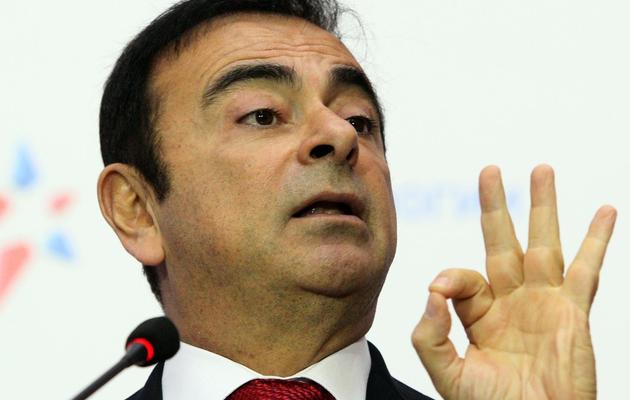 Le PDG de Renault-Nissan Carlos Ghosn, le 12 décembre 2012 à Moscou [ / AFP]