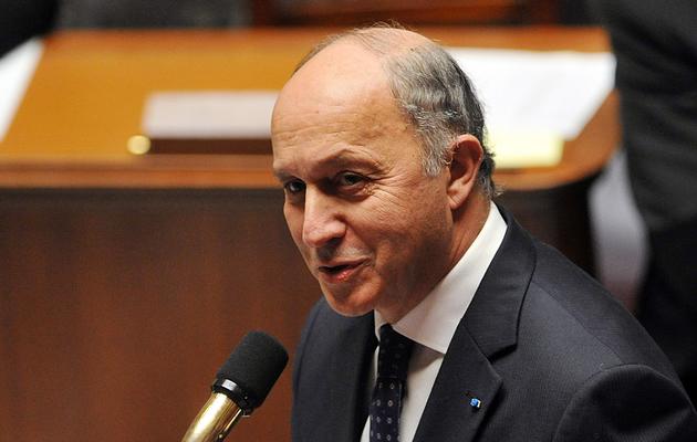 Laurent Fabius le 13 mars 2013 à l'Assemblée nationale à Paris [Pierre Andrieu / AFP]