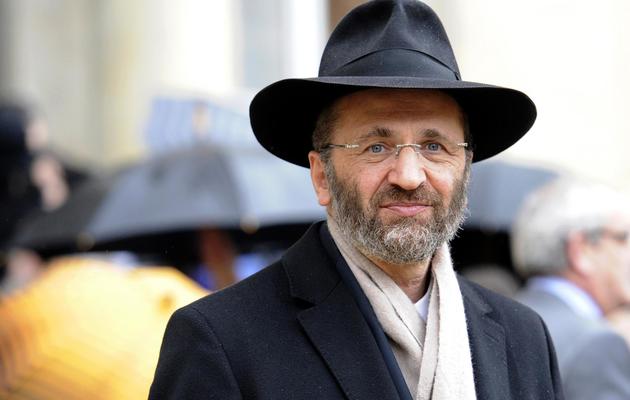 Le Grand Rabbin Gilles Bernheim à Paris le 16 décembre 2011 [Bertrand Guay / AFP/Archives]
