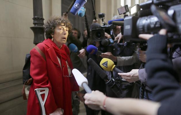 Francoise Rudetzki, l'ancienne présidente de SOS Attentats, à son arrivée le 13 mai 2013 au palais de justice pour le proçès en appel de Carlos [Kenzo Tribouillard / AFP]
