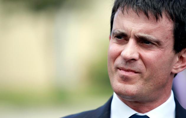Le ministre de l'Intérieur Manuel Valls à Bastia, en Corse, le 3 juin 2013 [Pascal Pochard Casabianca / AFP]