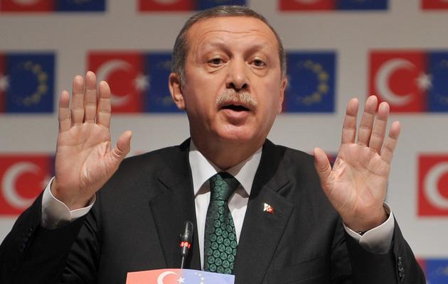 Le Premier ministre turc Recep Tayyip Erdogan , le 7 juin 2013 à Istanbul [ / AFP]