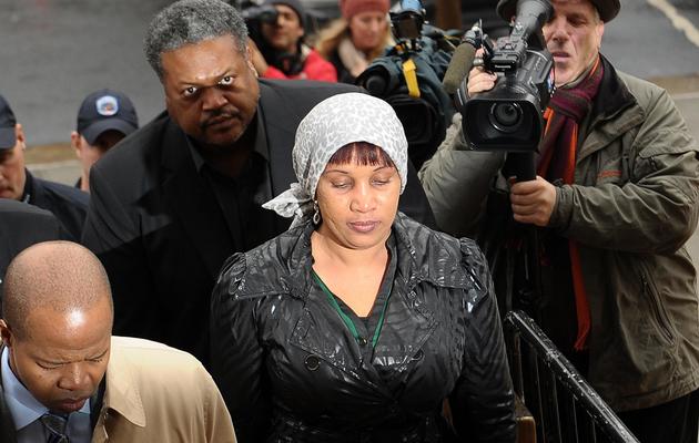 Nafissatou Diallo arrive devant le tribunal du Bronx à New York, le 10 décembre 2012 [Emmanuel Dunand / AFP]