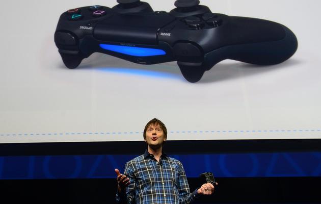 Présentation de la PlayStation 4 lors d'une conférence de presse, le 20 février 2013 à New York [Emmanuel Dunand / AFP]