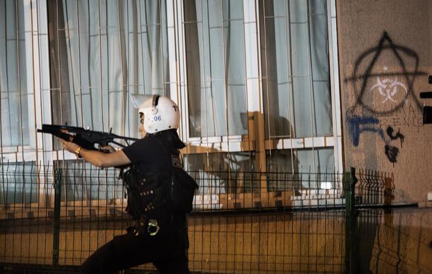 Un policier anti-émeutes le 11 juin 2013 à Ankara [Marco Longari / AFP]