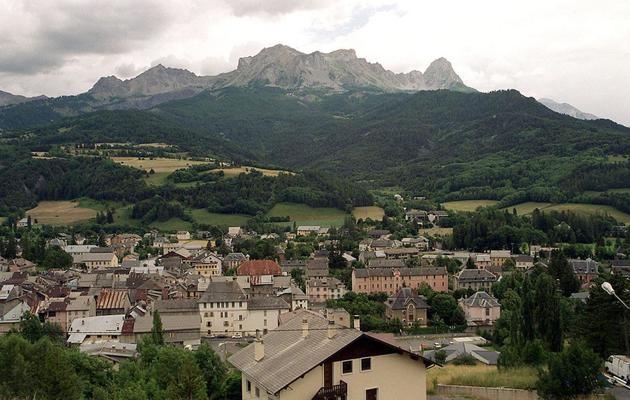 Vue du village de Barcelonnette, dans les Alpes-de-Haute-Provence [Vanina Lucchesi / AFP/Archives]