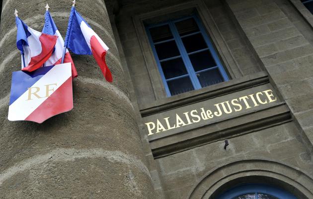 Le Palais de Justice du Puy-en-Velay où se tient le procès de l'assassinat d'Agnès Marin [Thierry Zoccolan / AFP]