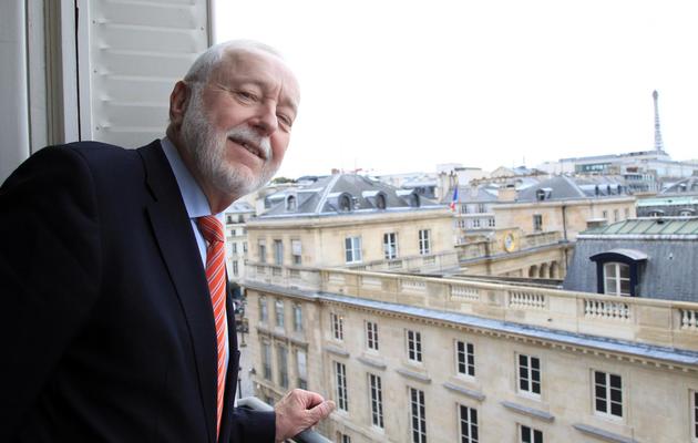 Jean-Louis Dumont, président de l'USH, le 3 décembre 2012 dans son bureau à Paris [Pierre Verdy / AFP/Archives]