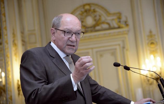 le maire de Caen Philippe Duron, le 27 juin 2013 à Paris [Bertrand Guay / AFP]