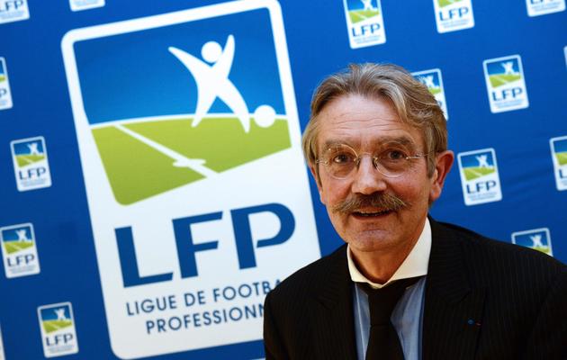 Frédéric Thiriez, le président de la Ligue de football professionnel (LFP), en 2012 à Paris [Franck Fife / AFP/Archives]